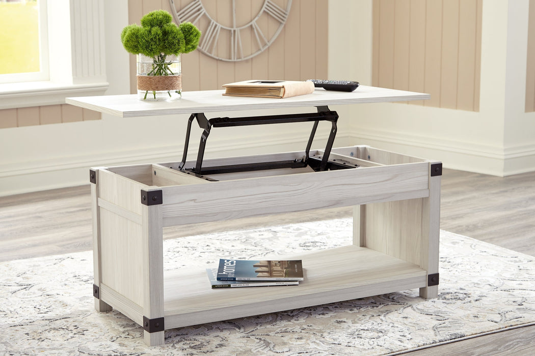 Bayflynn Rect Lift Top Cocktail Table Homeline Furniture