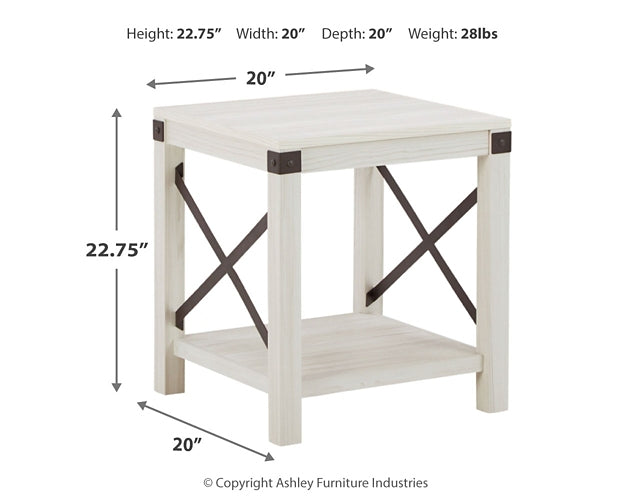 Bayflynn Square End Table Homeline Furniture