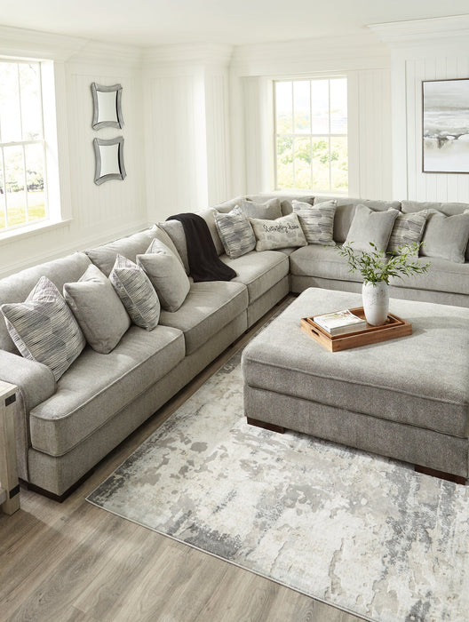 Bayless 4-Piece Sectional with Ottoman Homeline Furniture