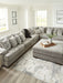 Bayless 4-Piece Sectional with Ottoman Homeline Furniture