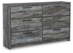 Baystorm Full Panel Headboard with Dresser Homeline Furniture