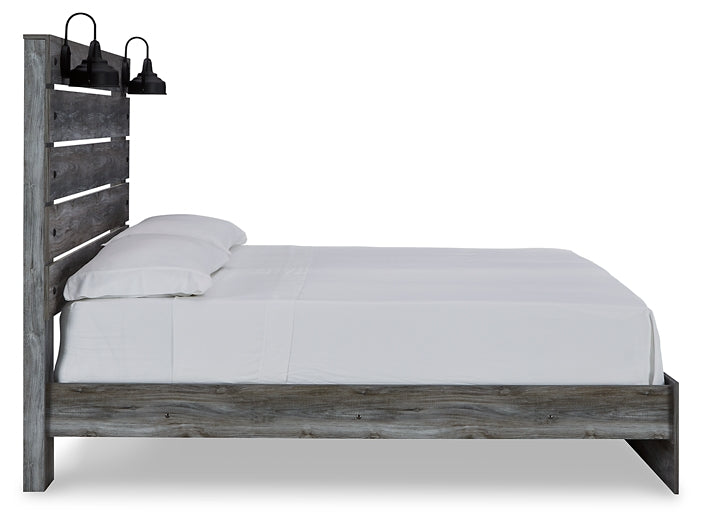 Baystorm King Panel Bed with Dresser Homeline Furniture