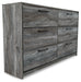 Baystorm King Panel Bed with Dresser Homeline Furniture