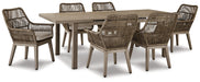 Beach Front Outdoor Dining Table and 6 Chairs Homeline Furniture