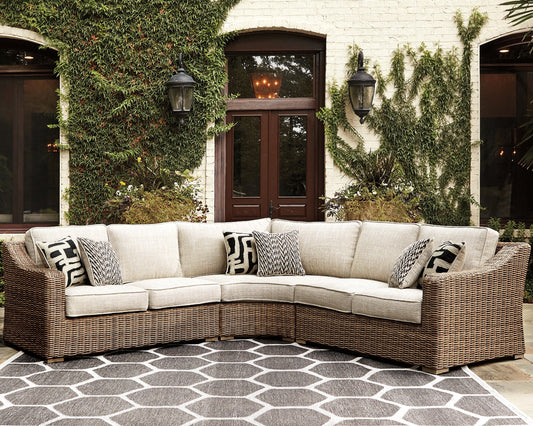 Beachcroft 3-Piece Outdoor Seating Set Homeline Furniture