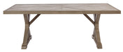 Beachcroft RECT Dining Table w/UMB OPT Homeline Furniture