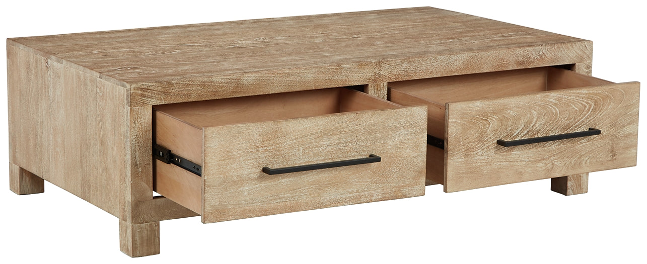 Belenburg Cocktail Table with Storage Homeline Furniture