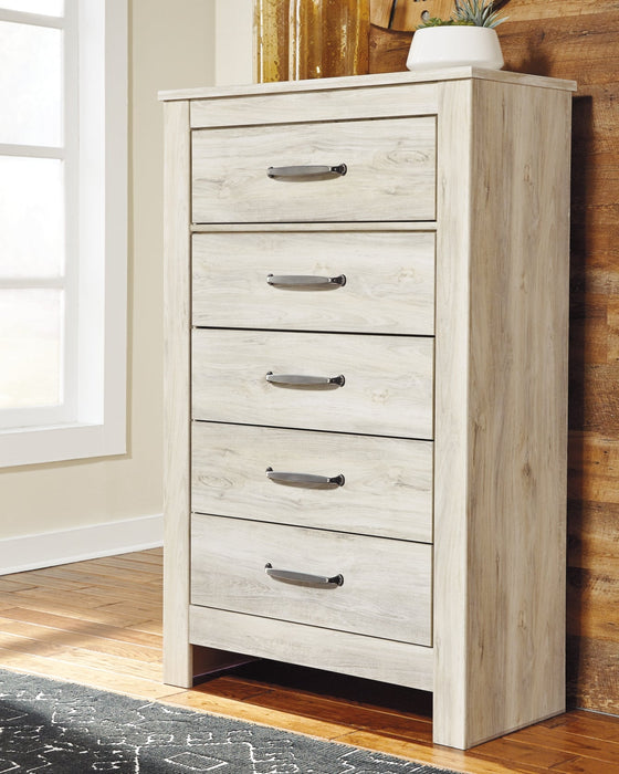 Bellaby Five Drawer Chest Homeline Furniture