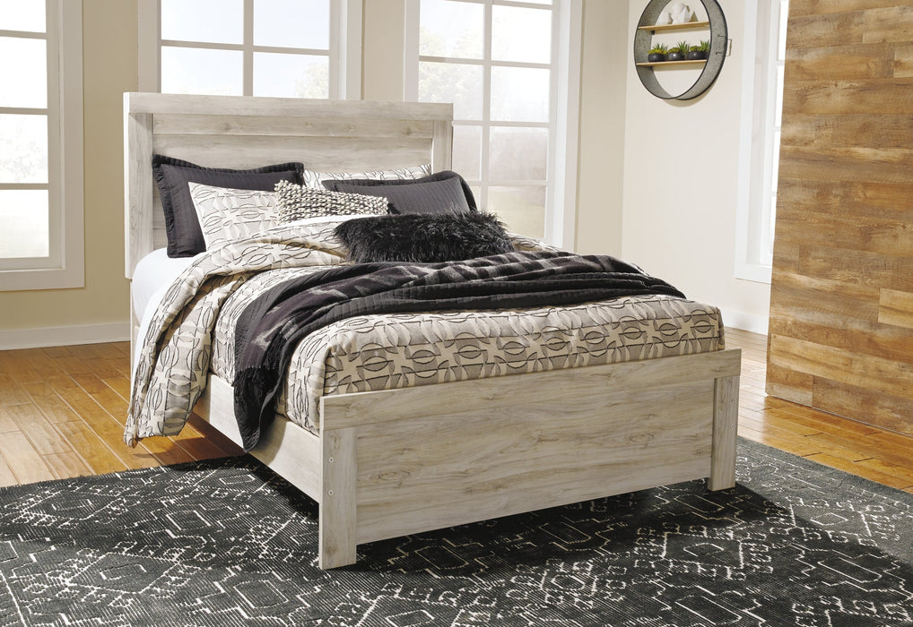 Bellaby Queen Crossbuck Panel Bed with Dresser Homeline Furniture