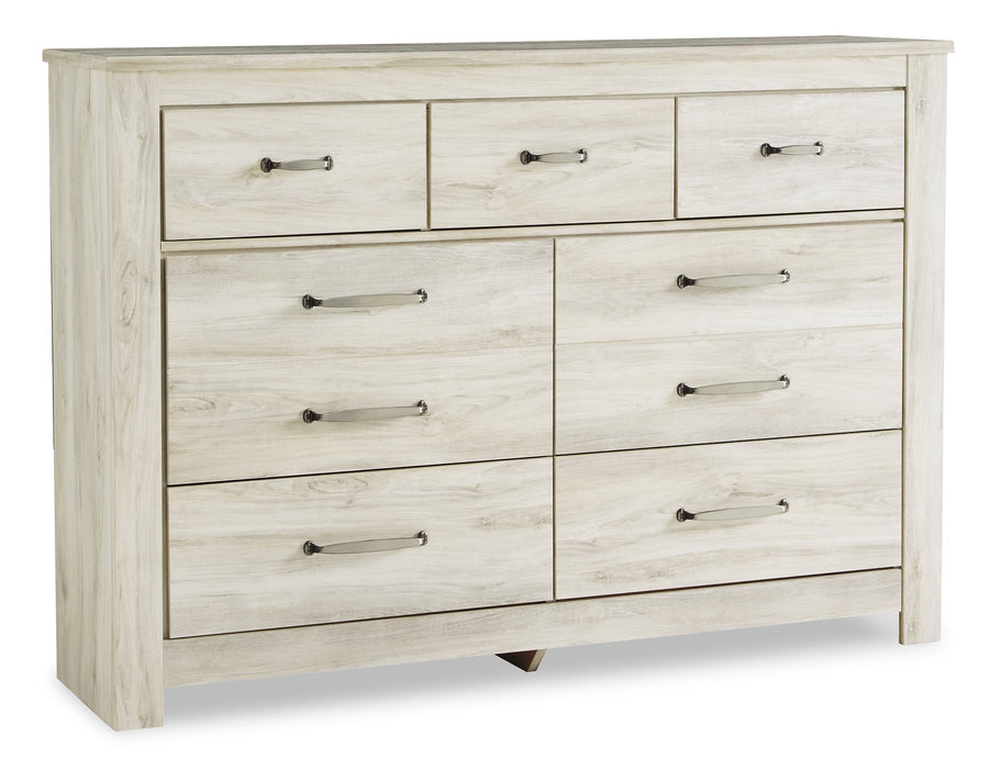 Bellaby Queen Panel Bed with Dresser Homeline Furniture