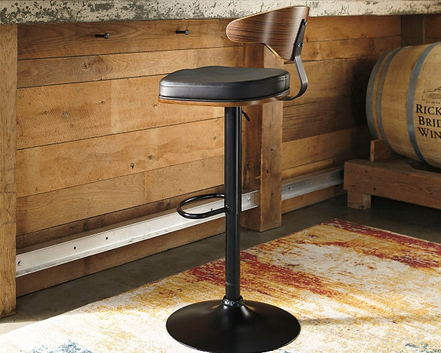 Bellatier Tall UPH Swivel Barstool(1/CN) Homeline Furniture