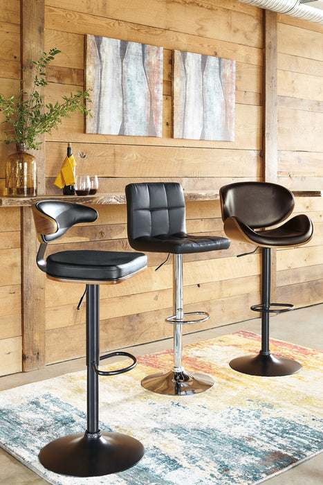 Bellatier Tall UPH Swivel Barstool(1/CN) Homeline Furniture