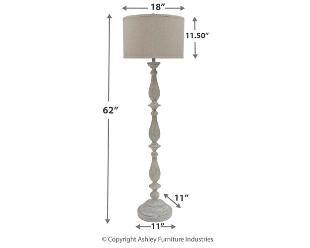 Bernadate Poly Floor Lamp (1/CN) Homeline Furniture