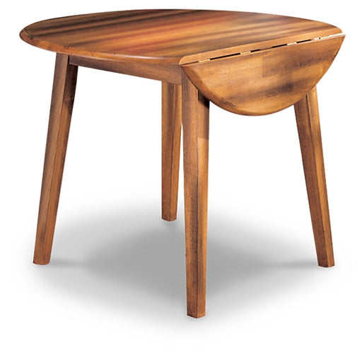 Berringer Round DRM Drop Leaf Table Homeline Furniture