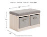 Blariden Storage Bench Homeline Furniture