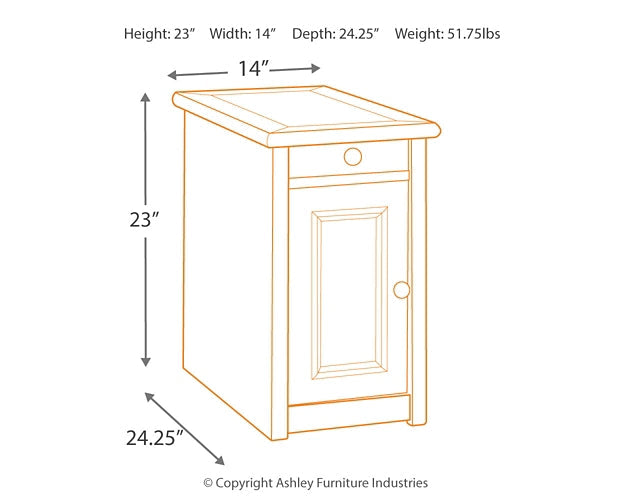 Bolanburg Chair Side End Table Homeline Furniture