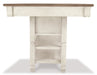 Bolanburg Counter Height Dining Table and 6 Barstools Homeline Furniture