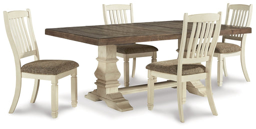 Bolanburg Dining Table and 4 Chairs Homeline Furniture