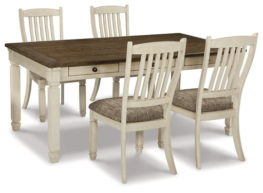 Bolanburg Dining Table and 4 Chairs Homeline Furniture