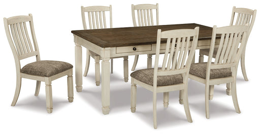 Bolanburg Dining Table and 6 Chairs Homeline Furniture