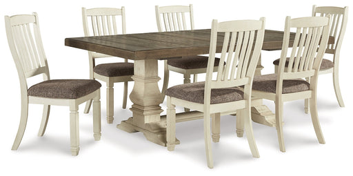 Bolanburg Dining Table and 6 Chairs Homeline Furniture