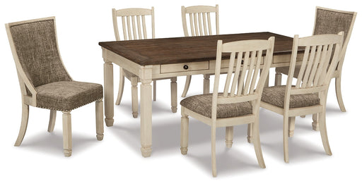 Bolanburg Dining Table and 6 Chairs Homeline Furniture