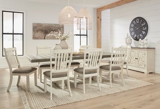 Bolanburg Dining Table and 8 Chairs with Storage Homeline Furniture