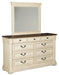 Bolanburg Dresser and Mirror Homeline Furniture