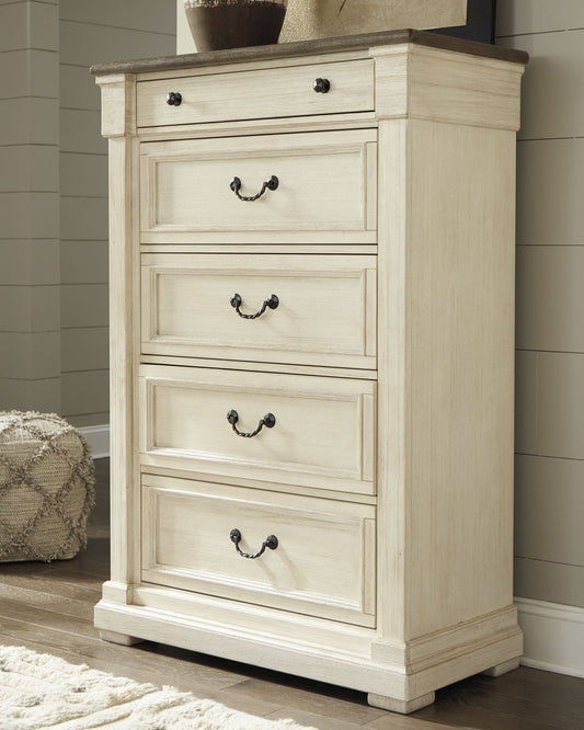 Bolanburg Five Drawer Chest Homeline Furniture