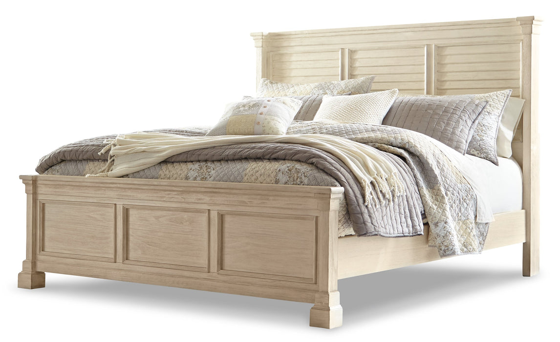 Bolanburg King Panel Bed with Dresser Homeline Furniture