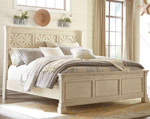 Bolanburg Queen Panel Bed with 2 Nightstands Homeline Furniture