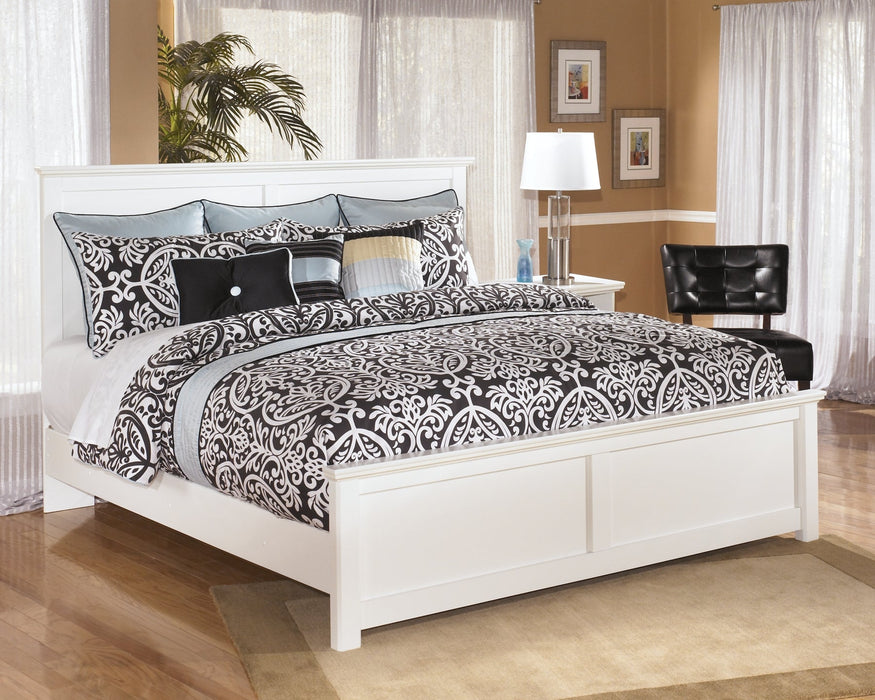 Bostwick Shoals King Panel Bed with Dresser Homeline Furniture