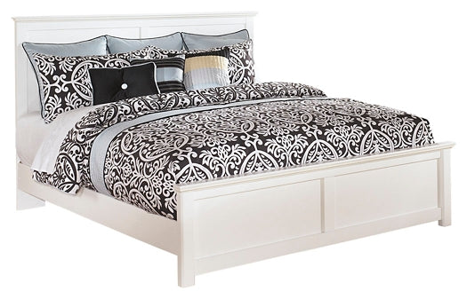 Bostwick Shoals King Panel Bed with Dresser Homeline Furniture