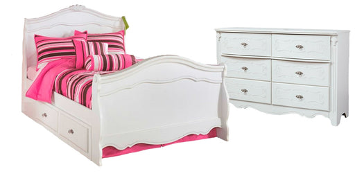 Bostwick Shoals Twin Panel Bed with Mirrored Dresser, Chest and 2 Nightstands Homeline Furniture