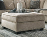 Bovarian 3-Piece Sectional with Ottoman Homeline Furniture