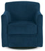 Bradney Swivel Accent Chair Homeline Furniture