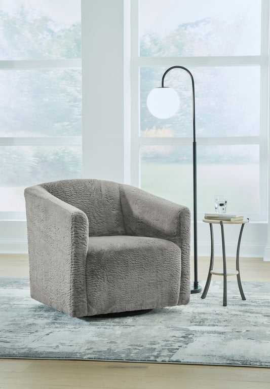 Bramner Swivel Accent Chair Homeline Furniture