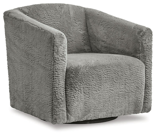 Bramner Swivel Accent Chair Homeline Furniture