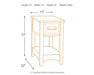 Breegin Chair Side End Table Homeline Furniture