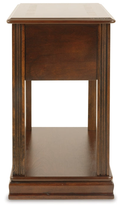 Breegin Chair Side End Table Homeline Furniture