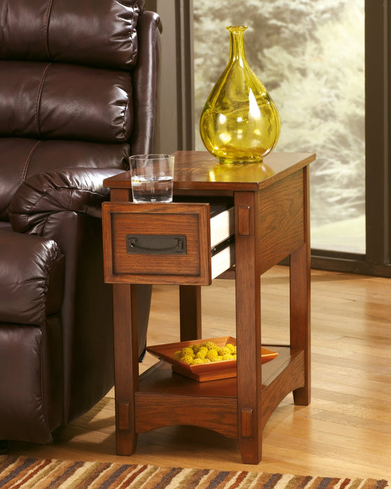 Breegin Chair Side End Table Homeline Furniture