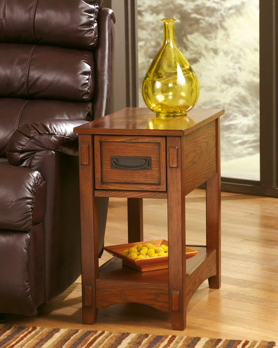 Breegin Chair Side End Table Homeline Furniture