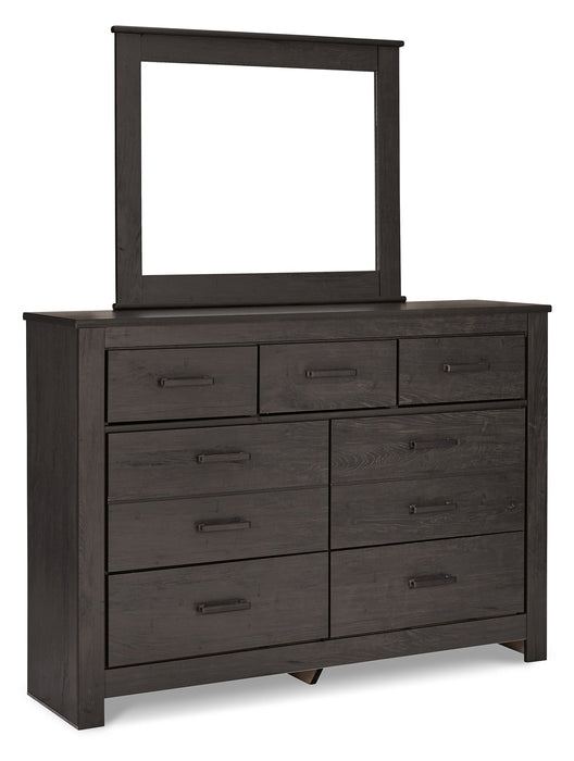 Brinxton Dresser and Mirror Homeline Furniture