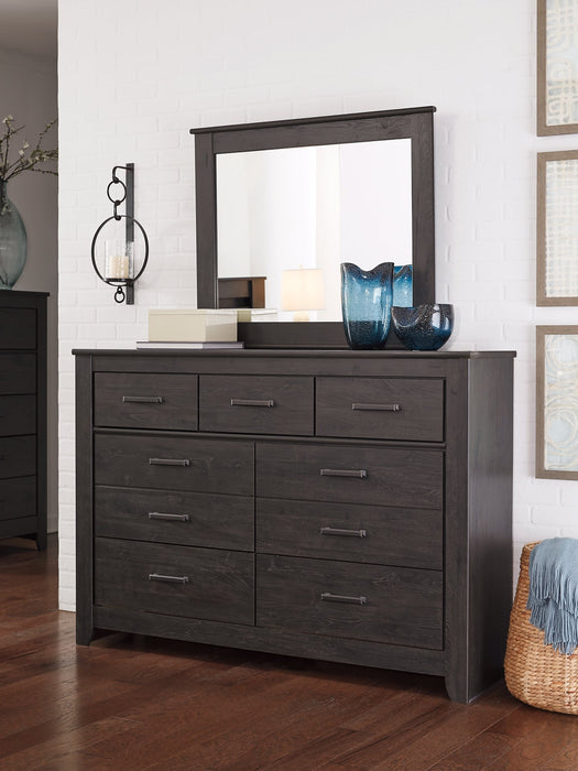 Brinxton Dresser and Mirror Homeline Furniture