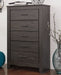 Brinxton Five Drawer Chest Homeline Furniture