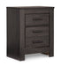 Brinxton Full Panel Bed with Mirrored Dresser, Chest and Nightstand Homeline Furniture