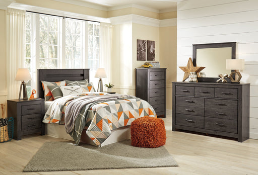 Brinxton Full Panel Headboard with Dresser Homeline Furniture