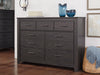 Brinxton Queen/Full Panel Headboard with Dresser Homeline Furniture