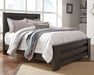 Brinxton Queen Panel Bed with 2 Nightstands Homeline Furniture