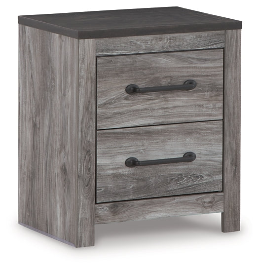 Bronyan Two Drawer Night Stand Homeline Furniture